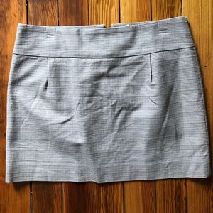Taupe J. Crew mini skirt size 12